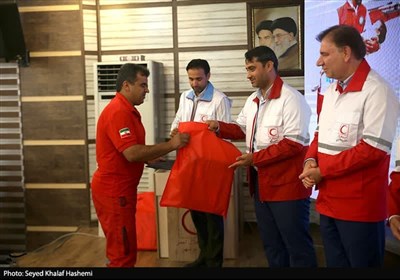 تجلیل از امدادگران هلال احمر استان بوشهر