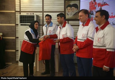 تجلیل از امدادگران هلال احمر استان بوشهر