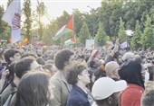 اعتراض فرانسویها به انحلال بزرگترین انجمن حامی فلسطین