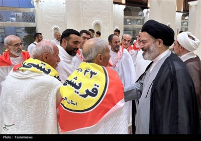 بازدید نماینده ولی فقیه در امور حج و زیارت از مسجد شجره