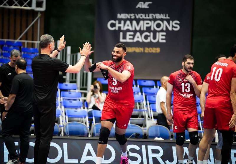 Foolad Sirjan Defeats Nakhon Ratchasima Qmin C in AVC Champions League
