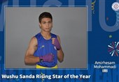 Iran’s Mohammadi, Wushu Sanda Rising Star of Year