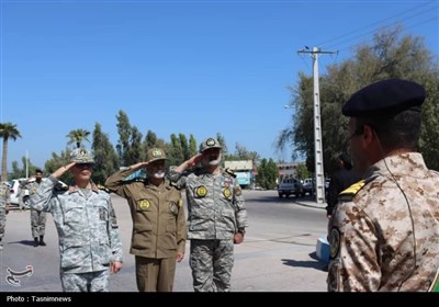 سرلشکر باقری در بندرعباس