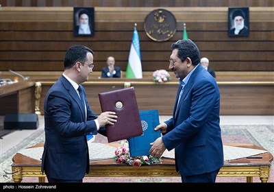 استقبال رسمی از نخست وزیر ازبکستان