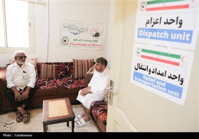 بازدید سرپرست حجاج ایرانی از مرکز پزشکی هلال احمر در مدینه