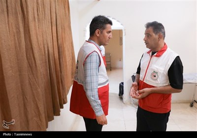 بازدید سرپرست حجاج ایرانی از مرکز پزشکی هلال احمر در مدینه