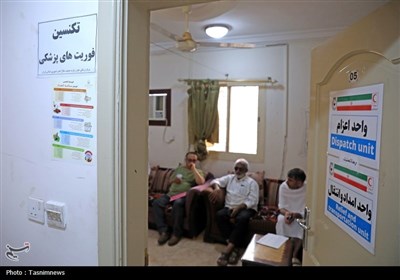 بازدید سرپرست حجاج ایرانی از مرکز پزشکی هلال احمر در مدینه