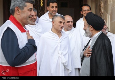 بازدید سرپرست حجاج ایرانی از مرکز پزشکی هلال احمر در مدینه