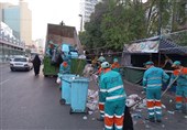 افزایش 72 تنی زباله مشهد در شب ولادت امام رضا(ع)