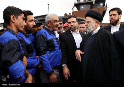شهید جمهور در جمع کارگران