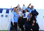 عملیات اعزام زائرین حج تمتع از فرودگاه شهید بهشتی اصفهان