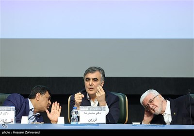 محمدرضا فرزین در افتتاحیه سی و دومین همایش سیاست‌های پولی و ارزی