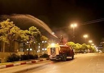 درختان،اردبيل،شهر،عمليات،سطح،سمپاشي