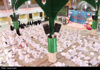 جشن تکلیف 500 دانش آموز دختر در حسینیه اعظم زنجان