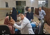 ویزیت رایگان 150 نفر در مناطق محروم ریگان