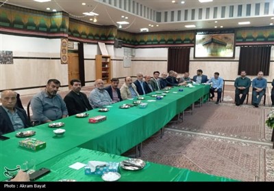 نخستین ستاد اجرایی دهه محرم حسینیه اعظم زنجان