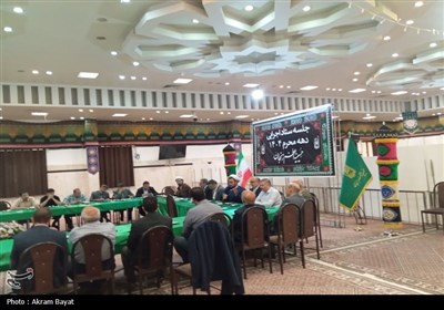 نخستین ستاد اجرایی دهه محرم حسینیه اعظم زنجان