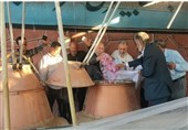 برگزاری آئین سنتی گلابگیری امام رضا(ع) روستای فرخد مشهد