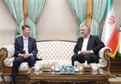 دیدار سفیر چین با شهردار تهران
