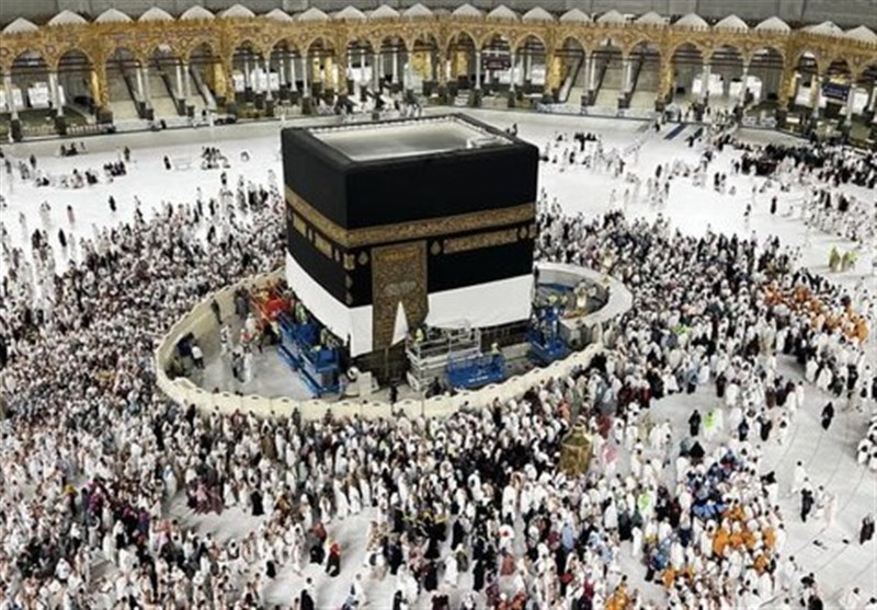  خانه خدا در آستانه حج ۱۴۰۴ لباس احرام پوشید+ فیلم 