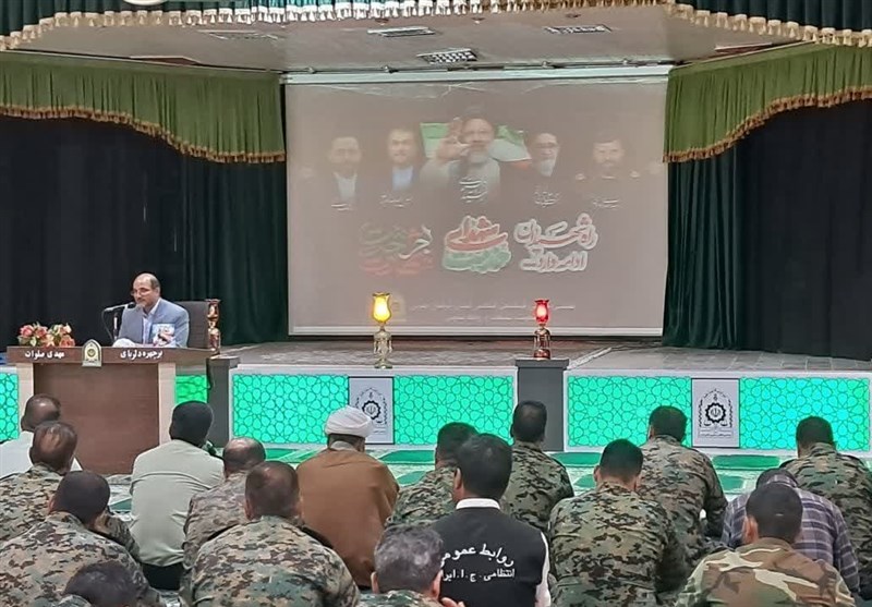  برگزاری مراسم شهادت شهید جمهور در ستاد انتظامی خراسان‌ جنوبی 