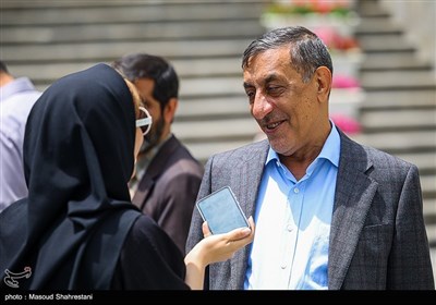 محمدجعفر قائم‌پناه معاون اجرایی رئیس‌جمهور در حاشیه جلسه هیات دولت