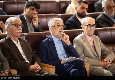غلامعلی حدادعادل رئیس فرهنگستان زبان و ادب فارسی