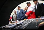 بازدید استاندار کرمان از تجهیزات هلال احمر