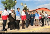 بازدید استاندار کرمان از تجهیزات هلال احمر