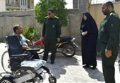تحویل ویلچر برقی به معلولان جنوب استان بوشهر