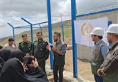 پیشرفت 95 درصدی پروژه آبرسانی بسیج در شهرستان ورزقان