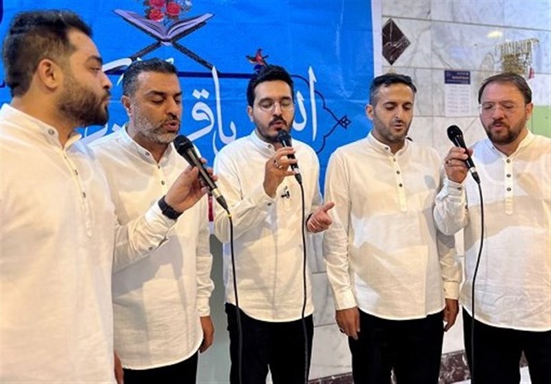 بدریون در محفل انس با قرآن مدینه به هم رسیدند!