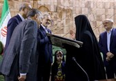 تجلیل رئیس جمهور از شیرزن کرمانشاهی «فرنگیس حیدرپور»