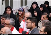 دیدار دست‌اندرکاران کنگره شهدای امدادگر با رهبر معظم انقلاب