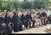 تشییع پیکر شهید امنیت محمدحسن نائینی در کاشان