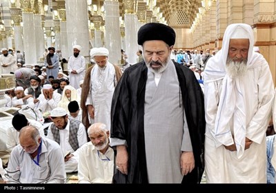 نماز جماعت در مسجد النبی