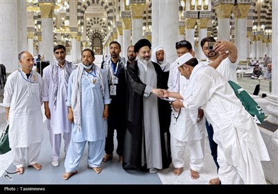 نماز جماعت در مسجد النبی
