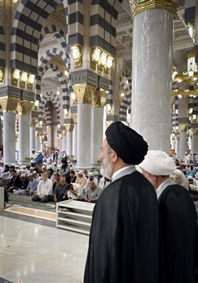 نماز جماعت در مسجد النبی