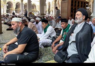 نماز جماعت در مسجد النبی