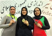 مرحله نخست مسابقات آزاد تپانچه بانوان؛ احمدی قهرمان شد