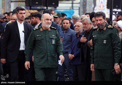 سردار حسین سلامی فرمانده کل سپاه پاسداران انقلاب اسلامی