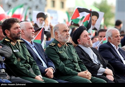 سردار حسین سلامی فرمانده کل سپاه پاسداران انقلاب اسلامی