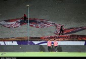 دیدار تیم‌های فوتبال پرسپولیس و هوادار