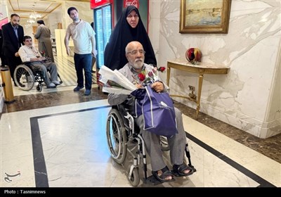 ورود کاروان جانبازان به مدینه
