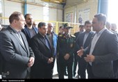 بازدید فرمانده سپاه حضرت عباس (ع) از شهرک صنعتی اردبیل به روایت تصویر