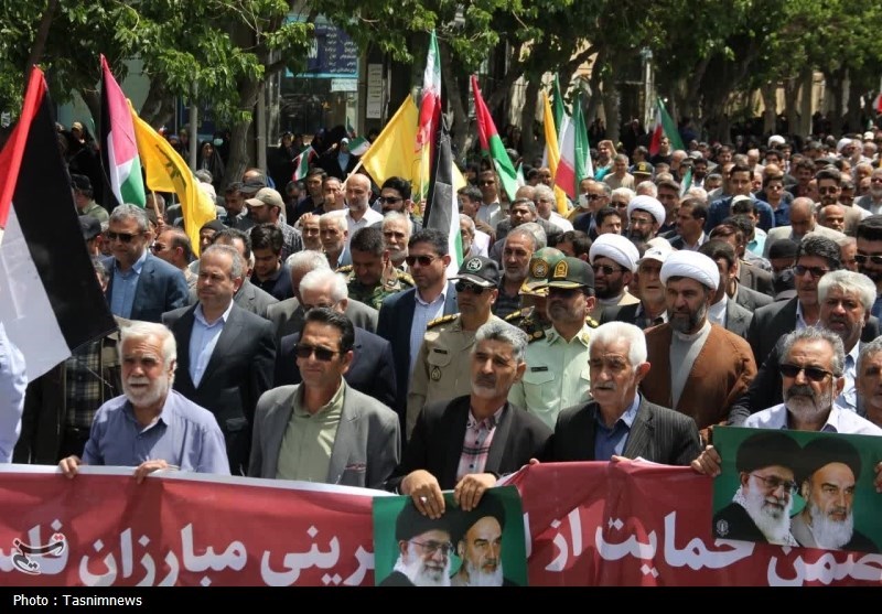 راهپیمایی جمعه خشم در بجنورد برگزار شد+تصویر