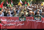 راهپیمایی جمعه خشم در بجنورد برگزار شد+تصویر