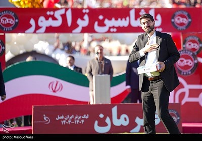 جشن قهرمانی تیم فوتبال تراکتور - تبریز