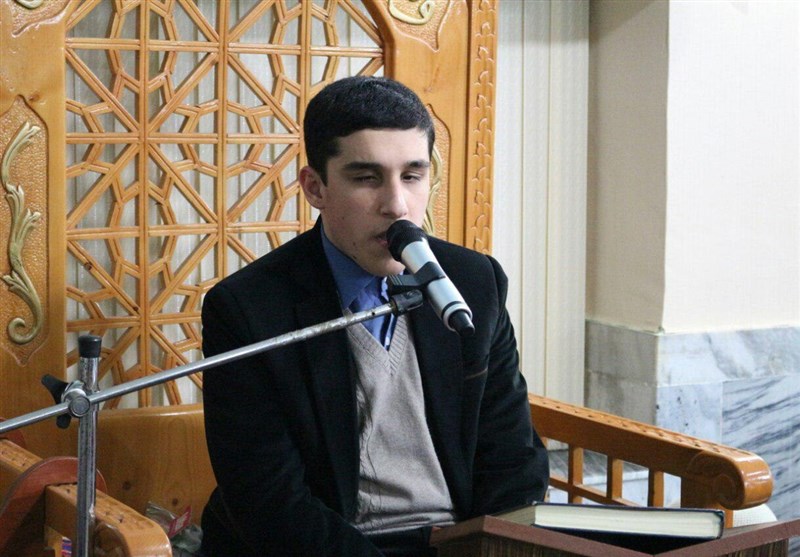 فراز تلاوت امیدرضا رحیمی در مدینه منوره + فیلم 