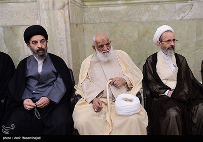مراسم بزرگداشت شانزدهمین سالگرد رحلت آیت‌الله العظمی محمدتقی بهجت (ره) - قم